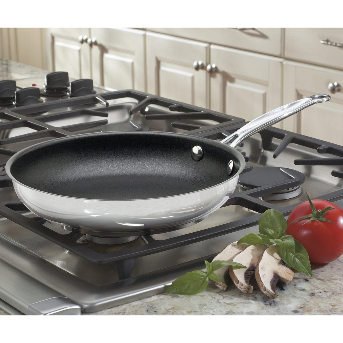 Cuisinart 9.5 in. (24 cm) Non-Stick Open Skillet