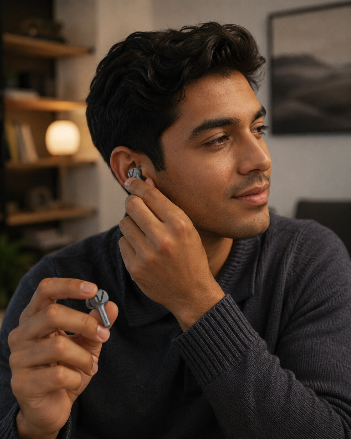 Veho Stix II True wireless earphones - Mirage Grey