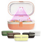 Self-Heating Lunch Box With USB-C Cord and UV LIGHT SANITIZER-Salmon