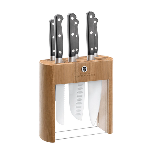 Cuisine Pro Wolfgang Starke Klar Knife Block 7PC