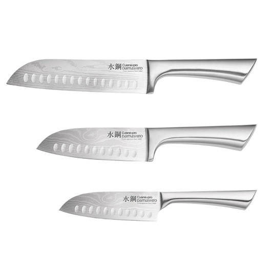 Damashiro Santoku Knife Set 3PC
