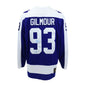 Doug Gilmour Signed Toronto Maple Leafs Fanatics Vintage Jersey (blue)