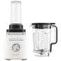 KitchenAid Pure Power Blender with 1 x Personal Blender Jar - Porcelain White