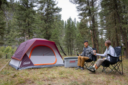 Coleman - Skydome 4-Person Camping Tent - Blackberry