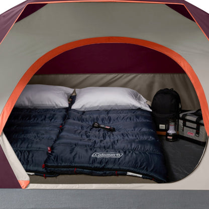 Coleman - Skydome 4-Person Camping Tent - Blackberry