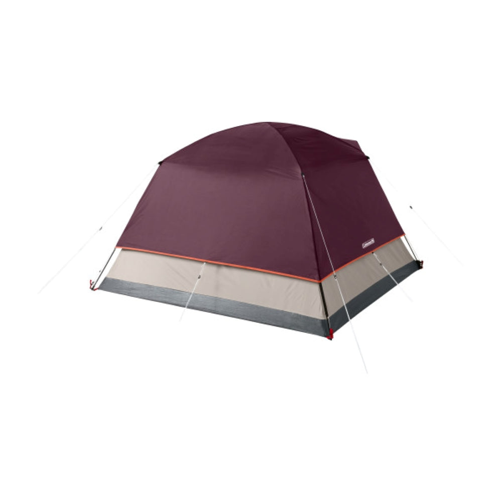 Coleman - Skydome 4-Person Camping Tent - Blackberry