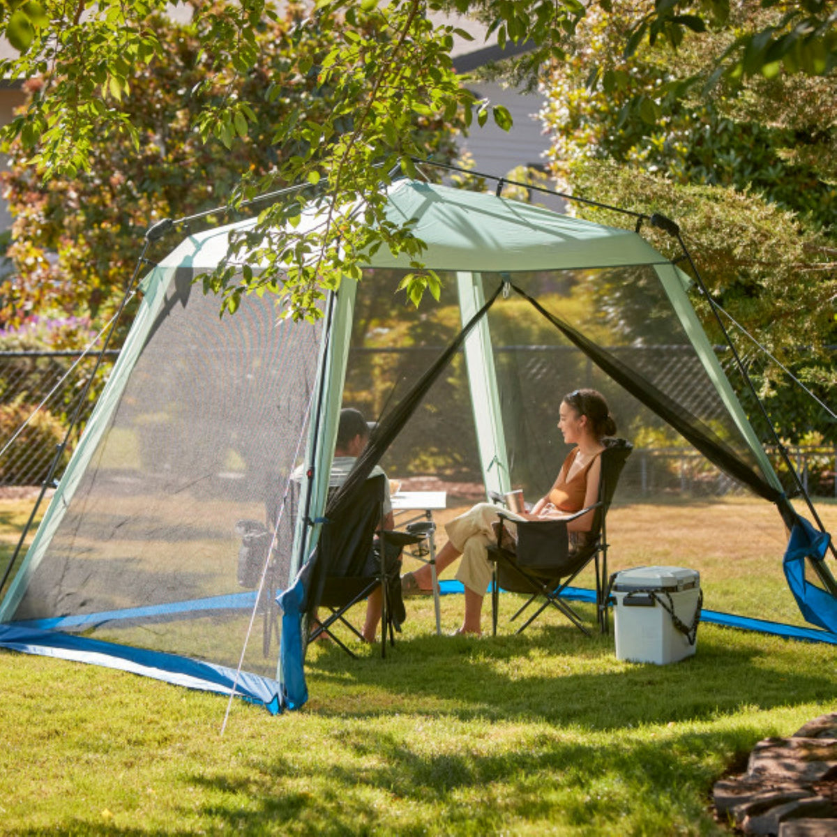 Coleman - Skylodge Instant Screenhouse 10X10 - Moss