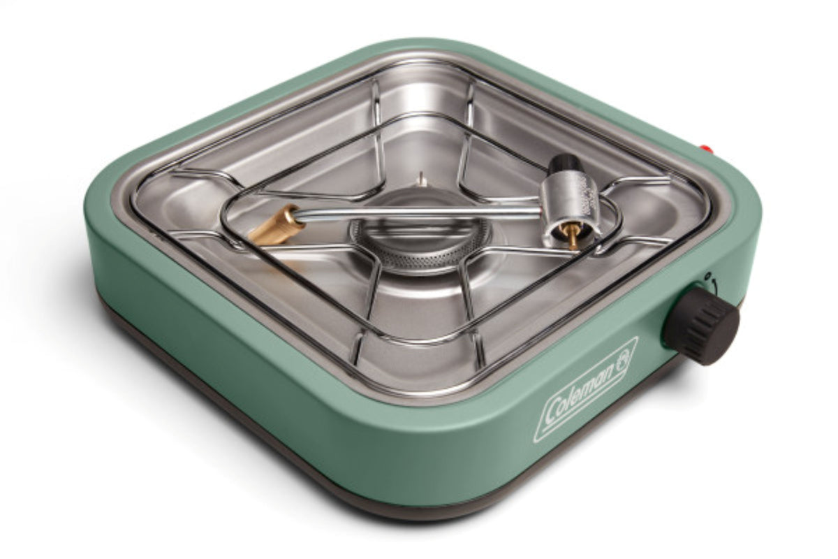 Coleman - Cascade 18 1-Burner Propane Stove - Moss Green