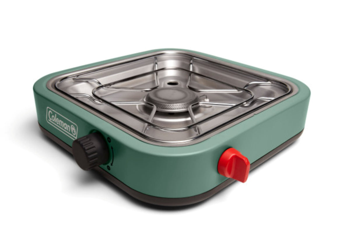 Coleman - Cascade 18 1-Burner Propane Stove - Moss Green