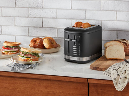 KitchenAid 2 Slice Metal Toaster - Black Matte