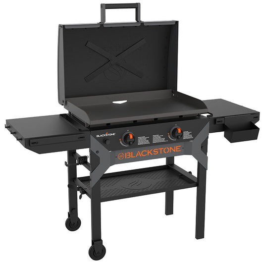 Iron Forged 28in Griddle Cooking Station W/Hood and Omnivore Top
