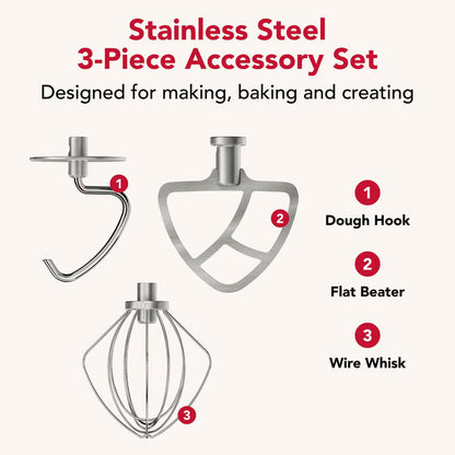 KitchenAid Stainless Steel 3 Piece Accessory Kit