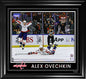 Alex Ovechkin Signed Framed 16x20 Photo in PhotoGlass Washington Capitals 895th Goal Celebration