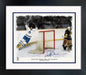 Darryl Sittler Signed Framed 16x20 Toronto Maple Leafs 50th Anniversary Edition Insc "10 Point Night"