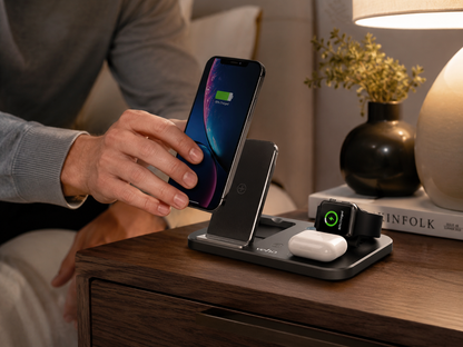 Veho DS-7 Qi wireless multi-charging station