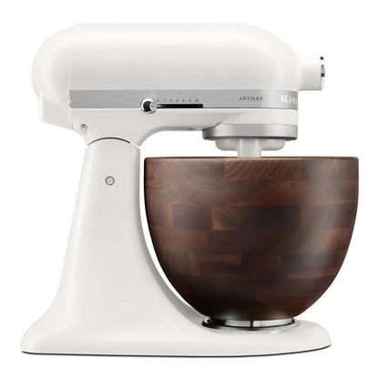 KitchenAid Artisan® Series 5 Quart Tilt-Head Stand Mixer with Walnut Wood Bowl