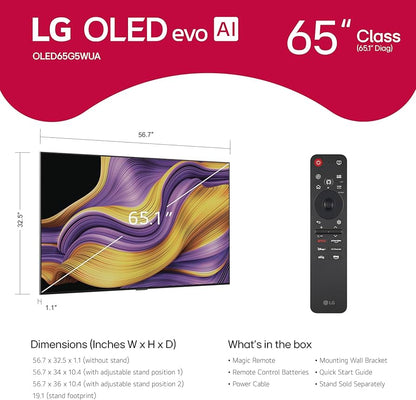 OLED65G5WUA-OPEN BOX- 10/10 CONDITION
