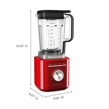 KitchenAid Pure Power Blender with 2 x Personal Blender Jars - Empire Red