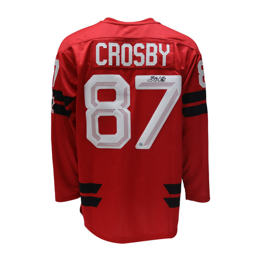 Sidney Crosby Signed Hockey Canada 2026 Bauer Replica Jersey