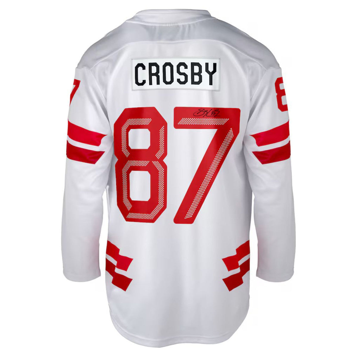 Sidney Crosby Signed Hockey Canada 2026 Bauer Replica Jersey