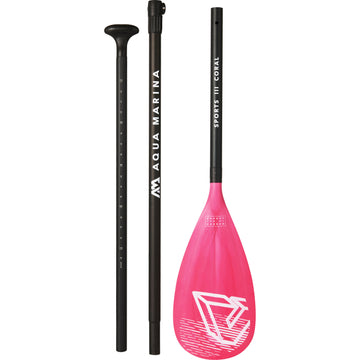 Aqua Marina -- CORAL Sports III Adjustable Aluminum iSUP Paddle