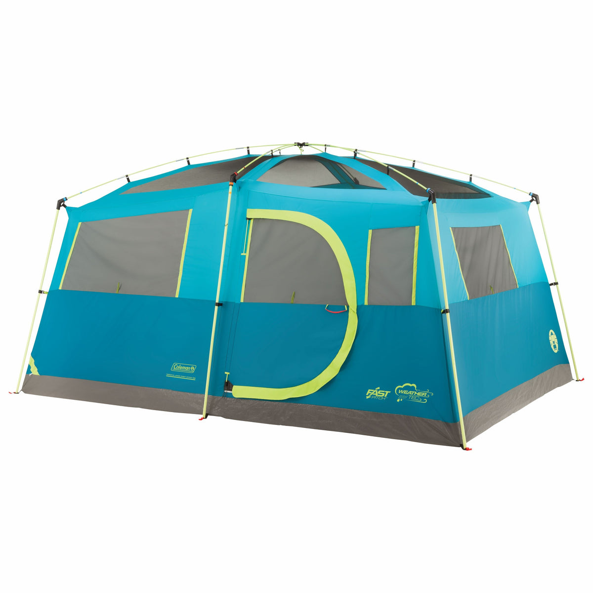 Coleman - 8-Person Tenaya Lake Fast Pitch with Closet - Blue