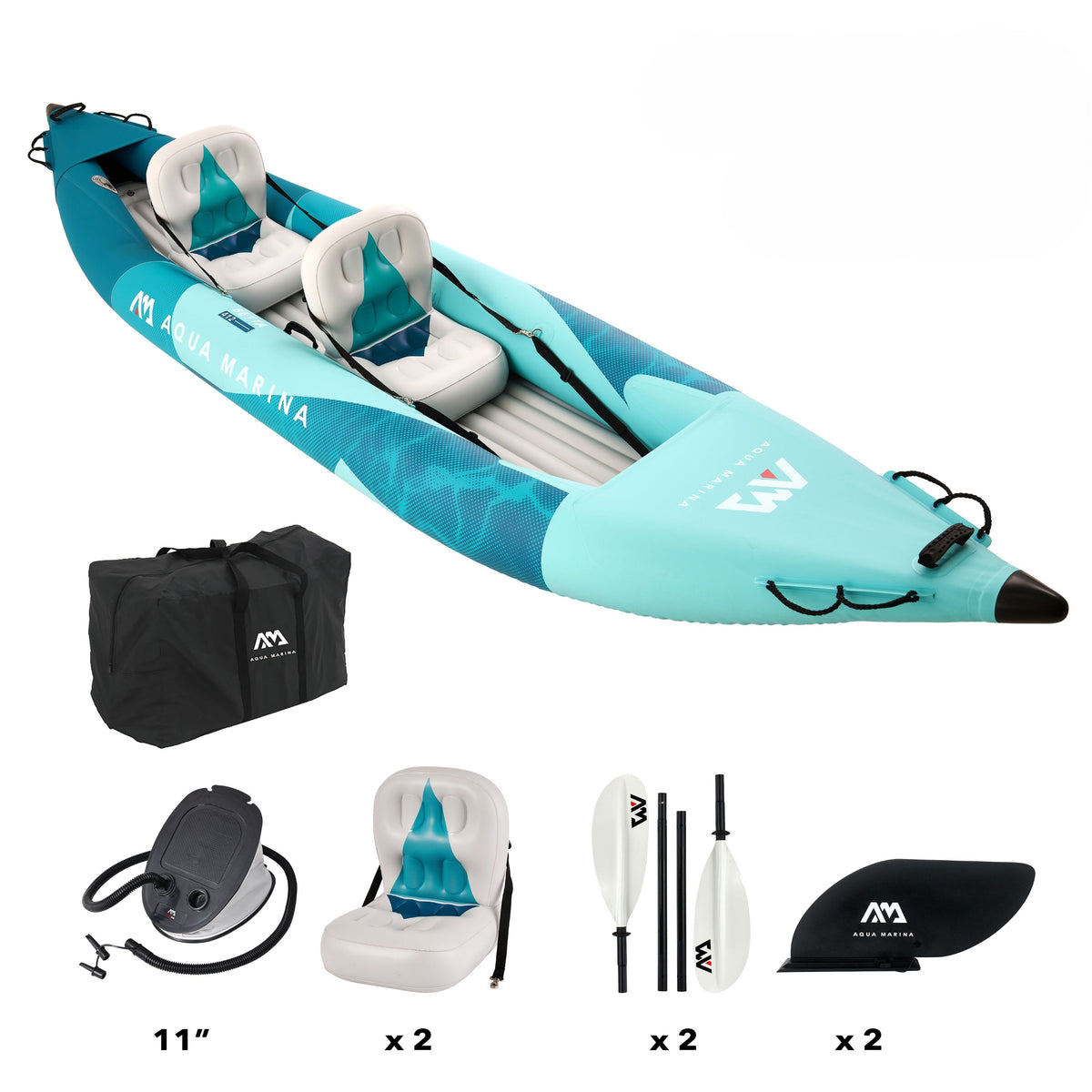Aqua Marina - BETTA 13'6" Recreational Kayak 2-person