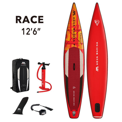RACE 12' 6" Racing Inflatable Stand Up Paddle Board (iSup)