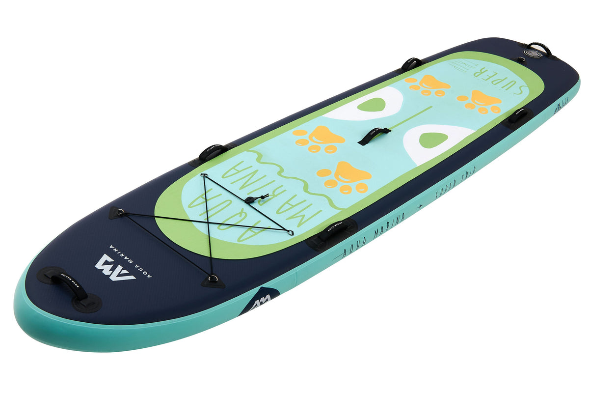 Aqua Marina -- SUPER TRIP 12'2" Family Inflatable Stand Up Paddle Board (iSup)