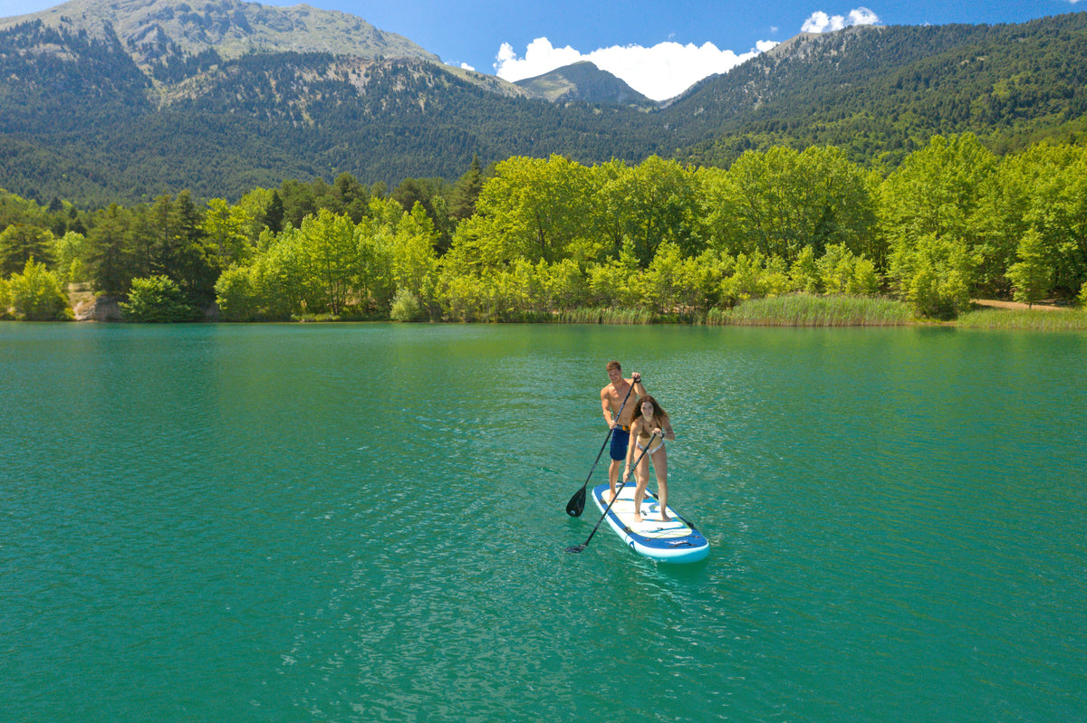 Aqua Marina -- SUPER TRIP 12'2" Family Inflatable Stand Up Paddle Board (iSup)
