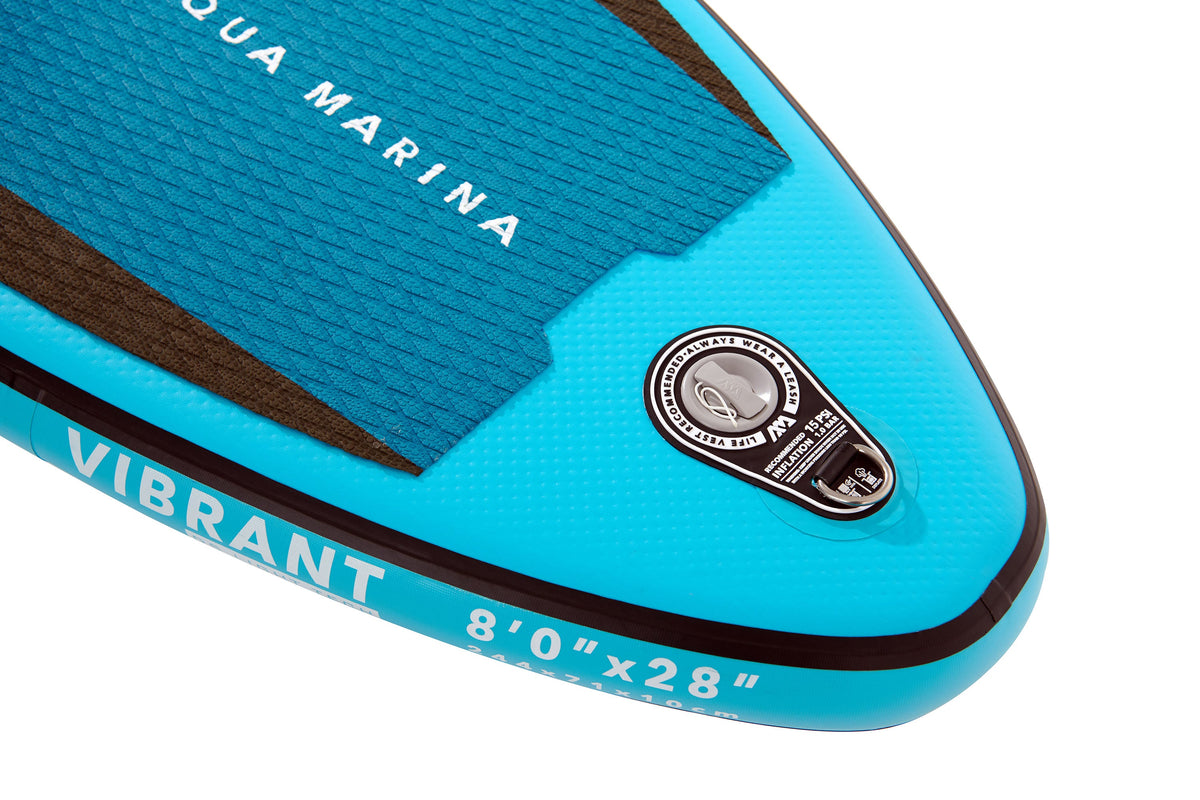 VIBRANT 8' Youth Inflatable Stand Up Paddle Board (iSUP)