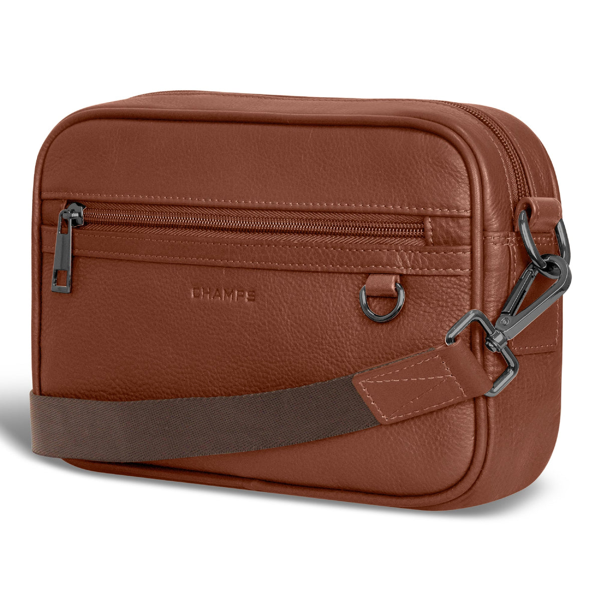 Onyx / Leather Camera Bag