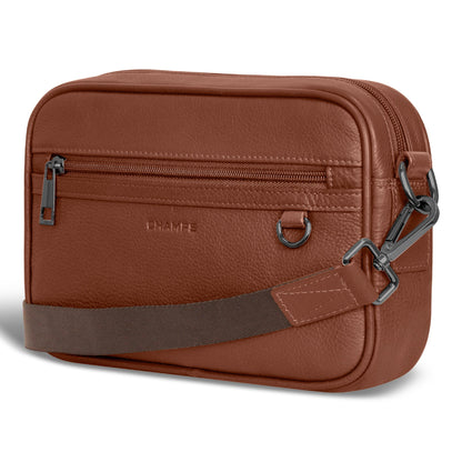 Onyx / Leather Camera Bag