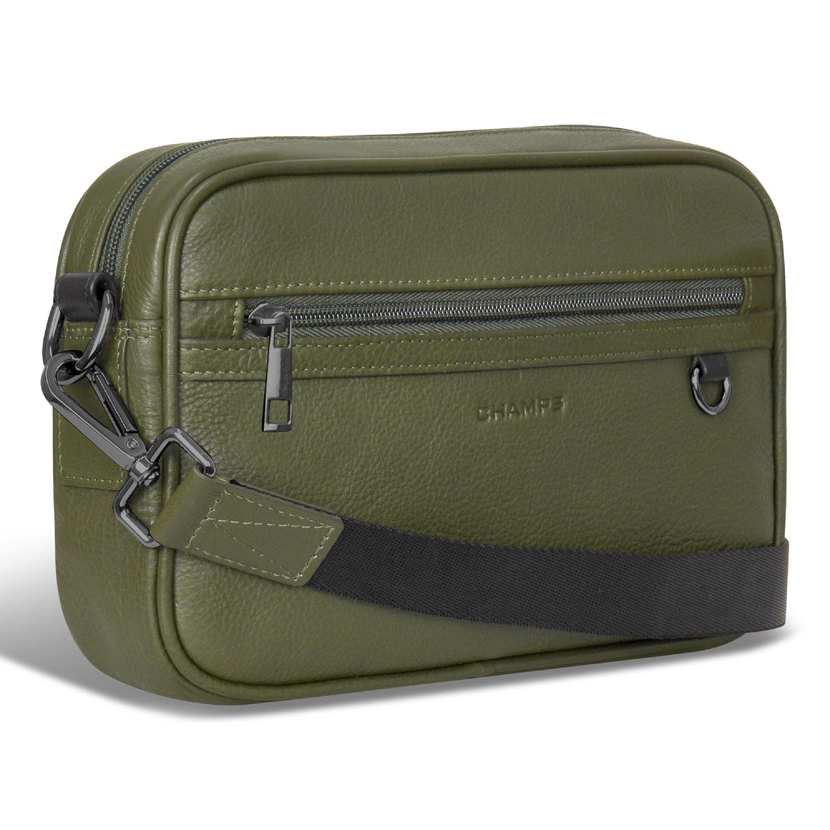 Onyx / Leather Camera Bag