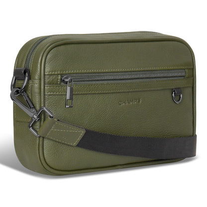 Onyx / Leather Camera Bag