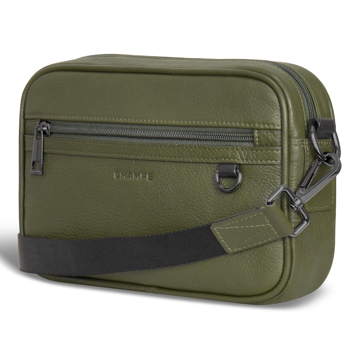 Onyx / Leather Camera Bag