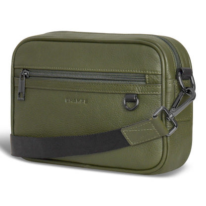 Onyx / Leather Camera Bag
