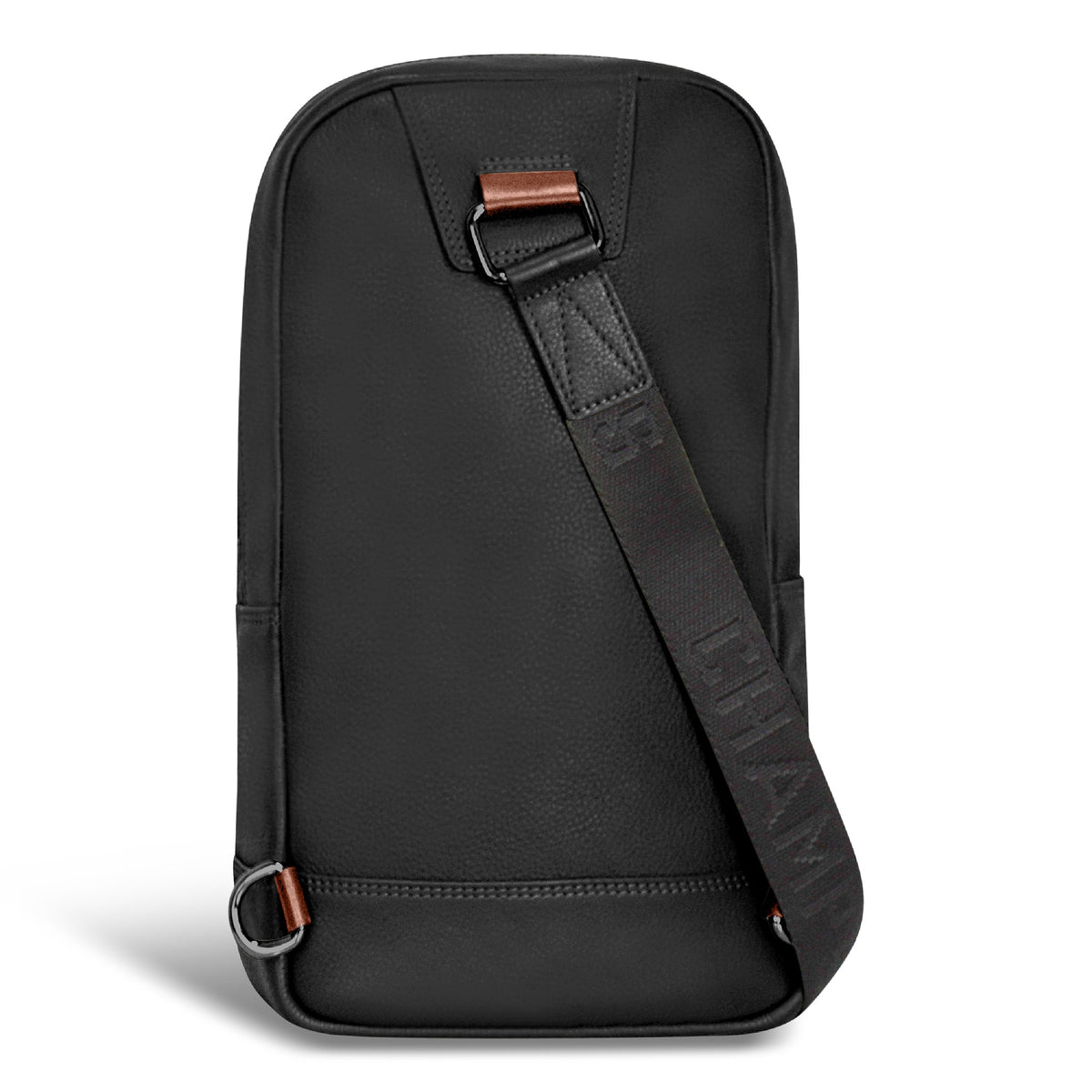 Onyx / Leather Sling Bag