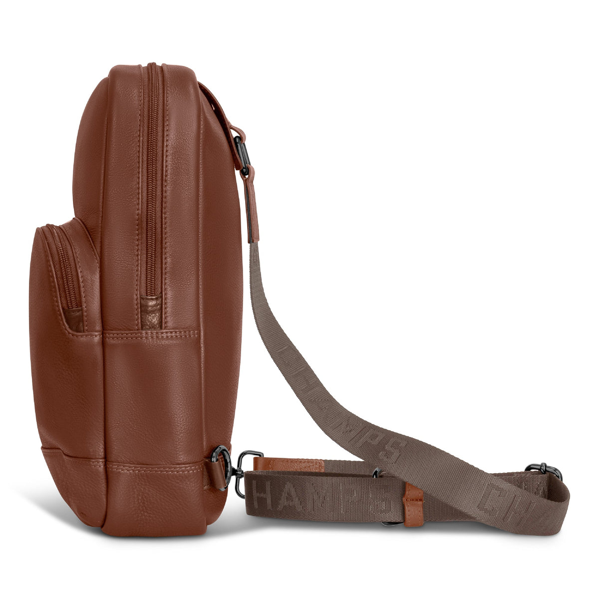 Onyx / Leather Sling Bag