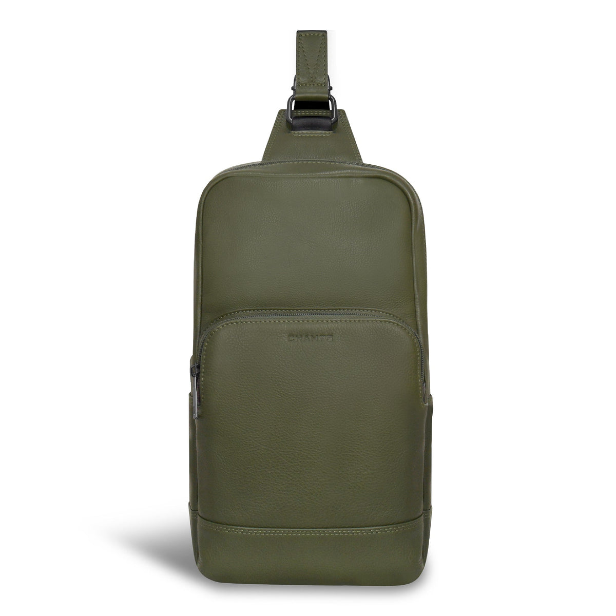 Onyx / Leather Sling Bag