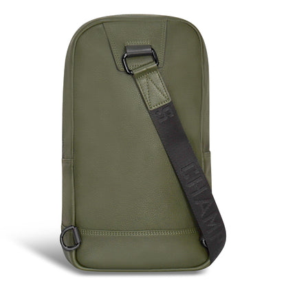 Onyx / Leather Sling Bag