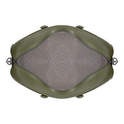 Onyx / Leather Duffle Bag