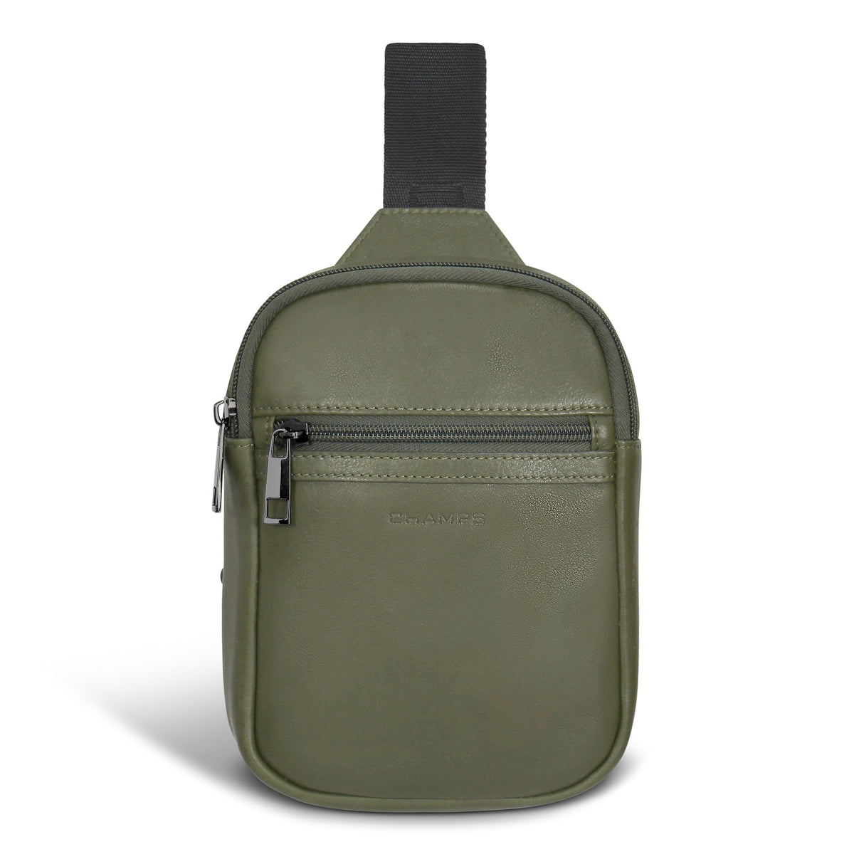 Onyx / Leather Holster Crossbody Bag