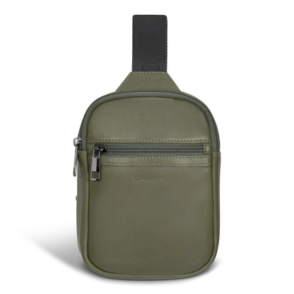 Onyx / Leather Holster Crossbody Bag