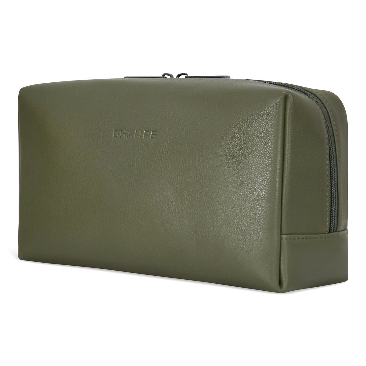 Onyx / Leather Toiletry Bag