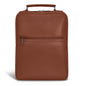 Onyx / Leather Compact Backpack