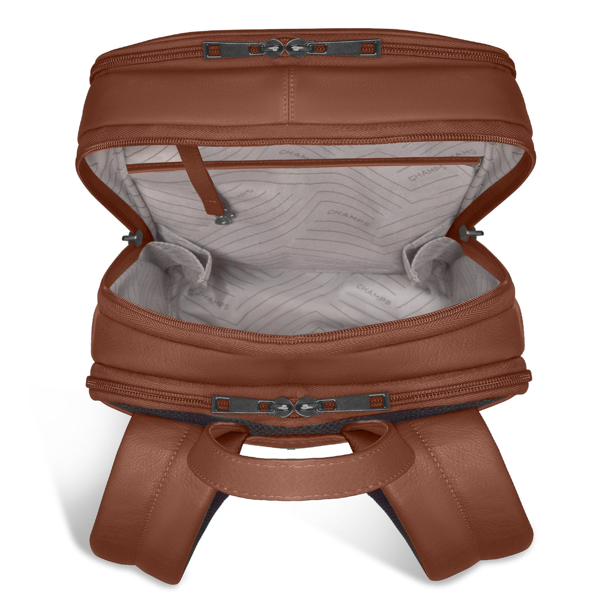 Onyx / Leather Classic Backpack