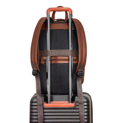 Onyx / Leather Classic Backpack