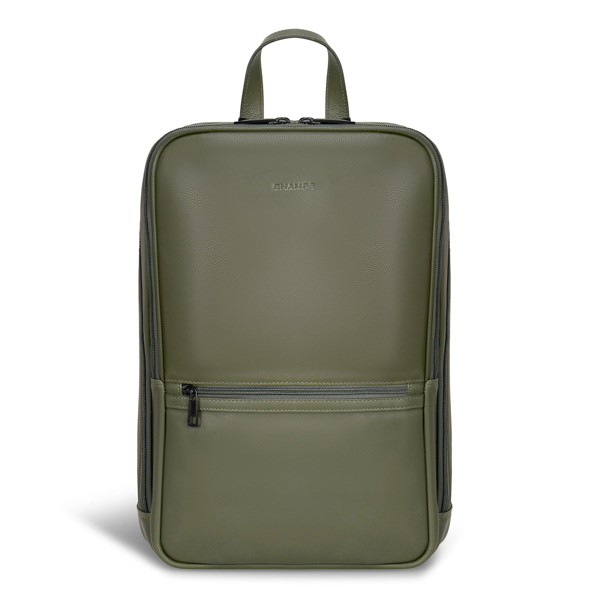 Onyx / Leather Classic Backpack