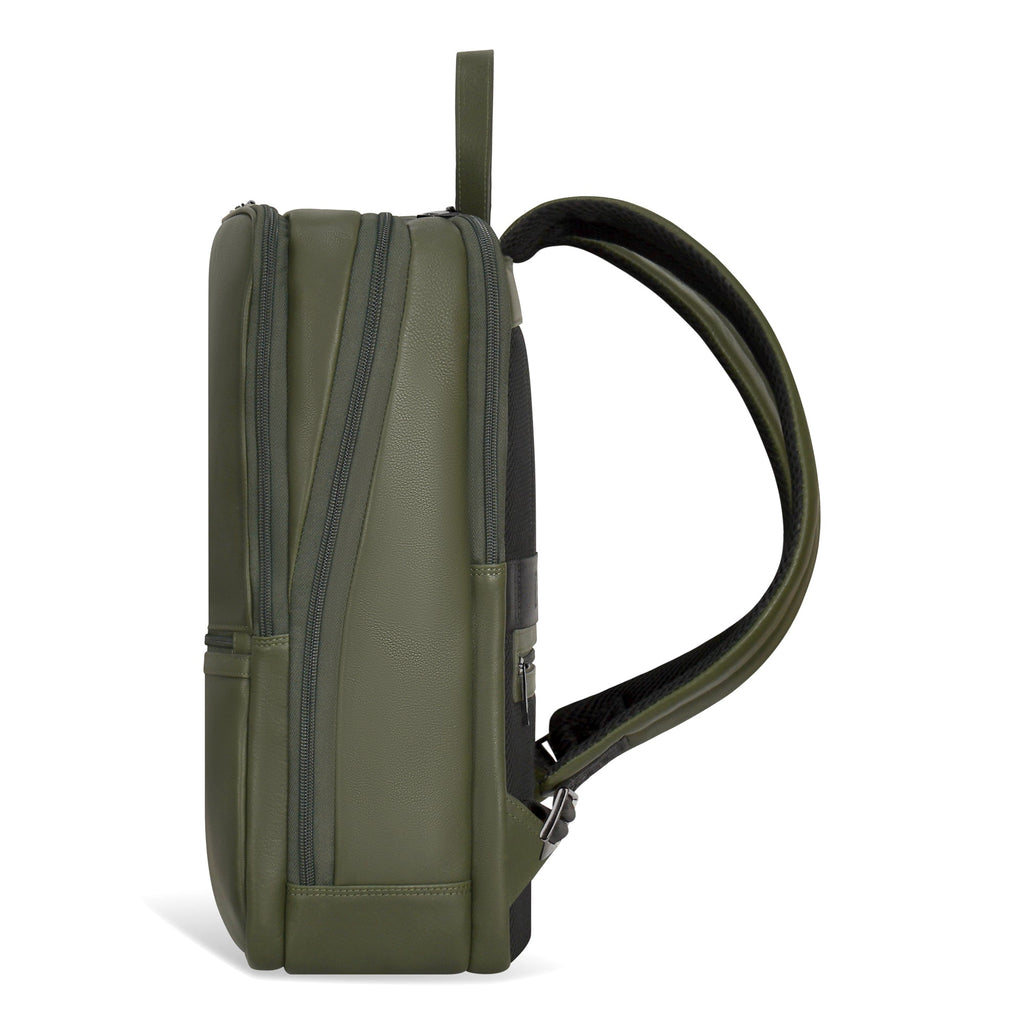 Onyx / Leather Classic Backpack